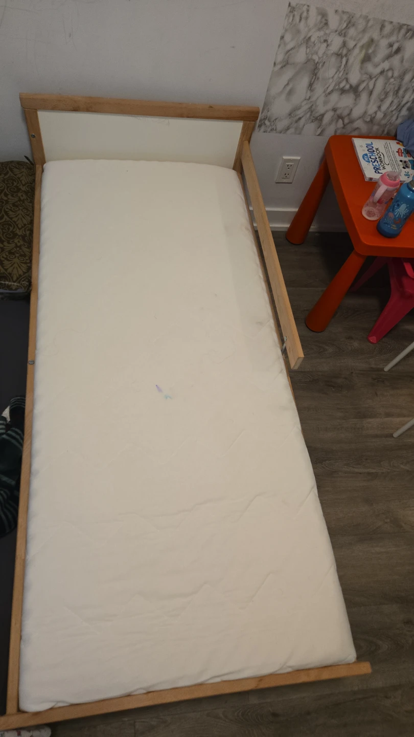 Toddler Bed Frame with Mattress - photo 2