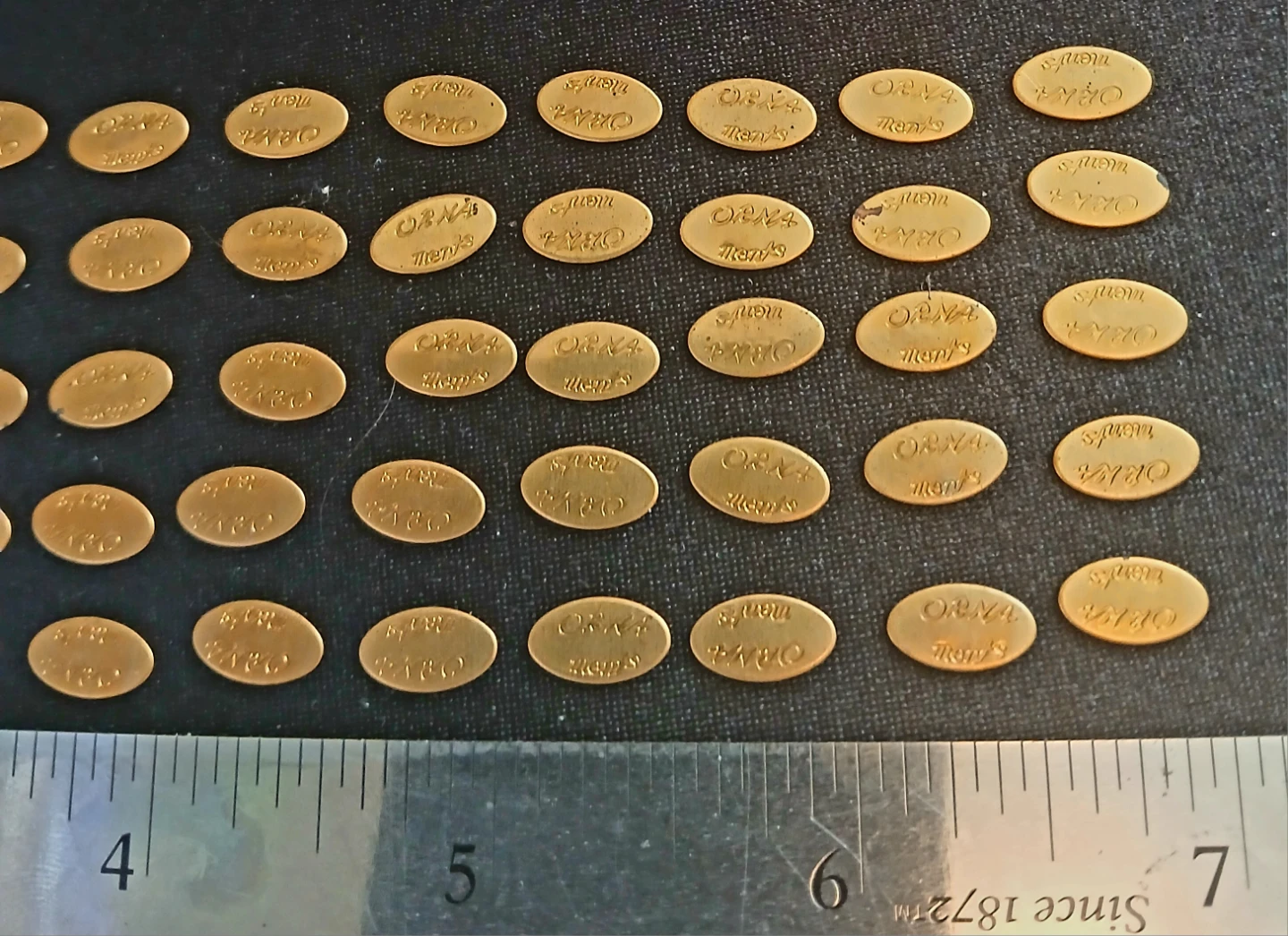 Set of 40 pc of  Oval Tags