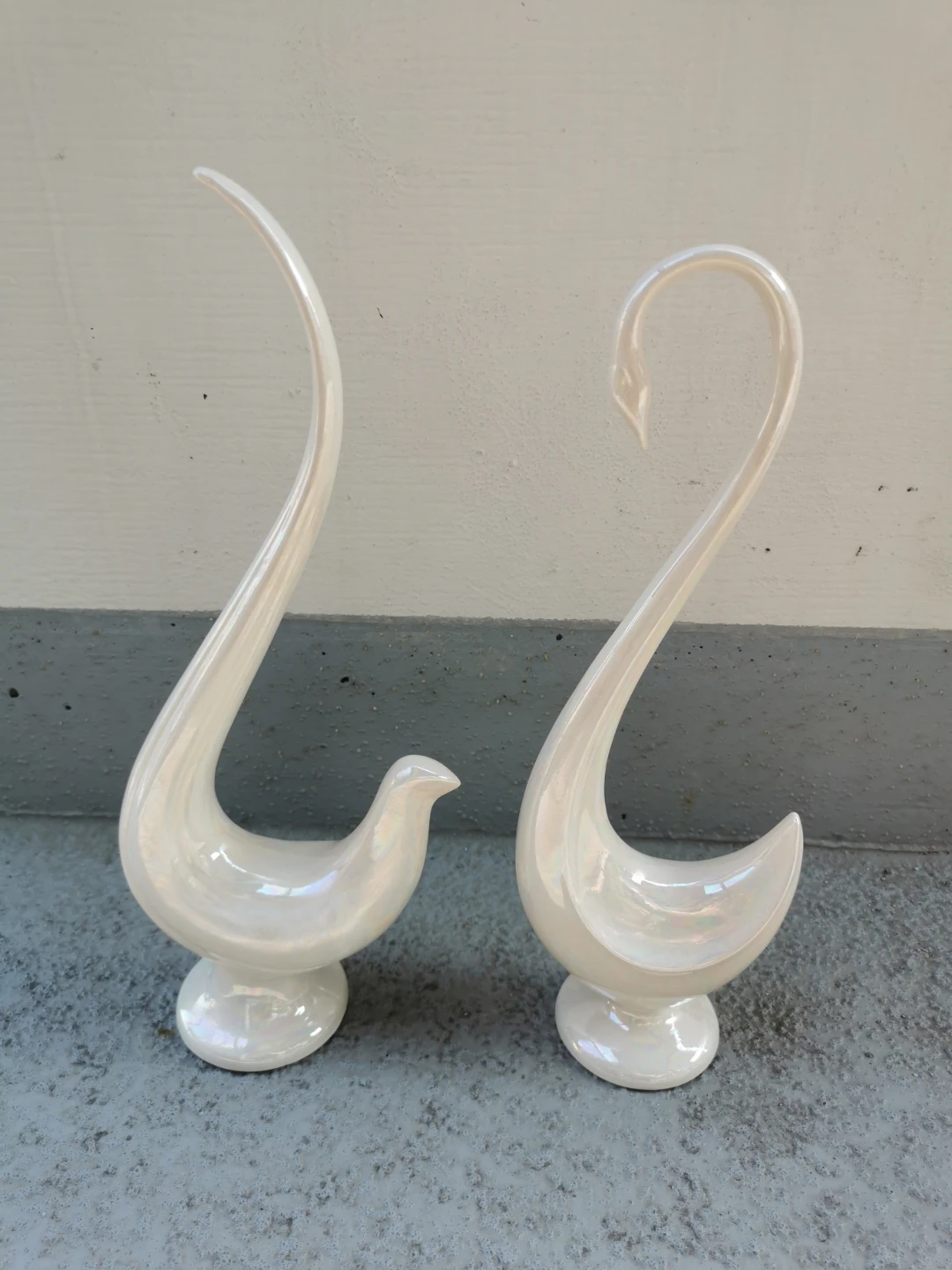 Vintage MCM Canadian Modernist Bird Sculpture Pair