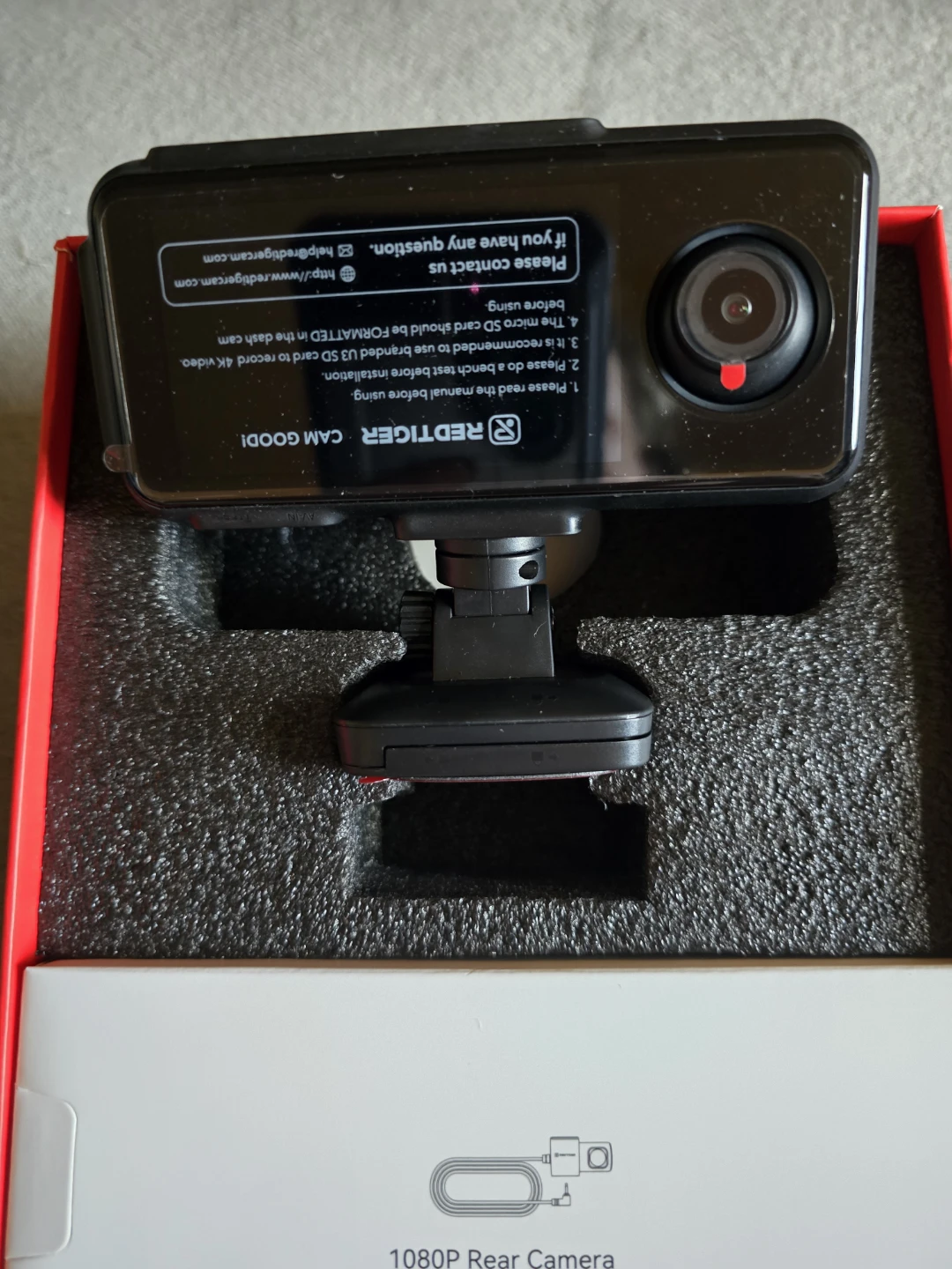 Dash Cam with Voice Control, WiFi, APP Control, and GPS Tracking - photo 3