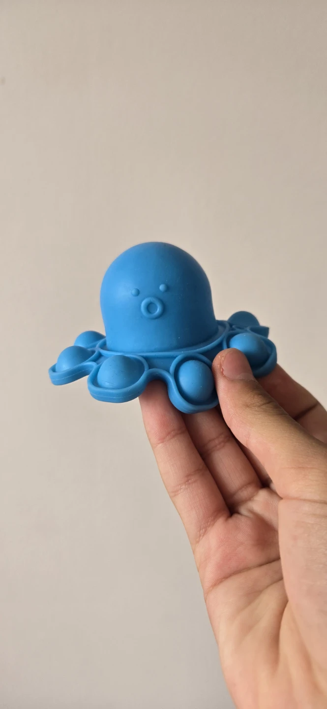 Blue Octopus Fidget Toy