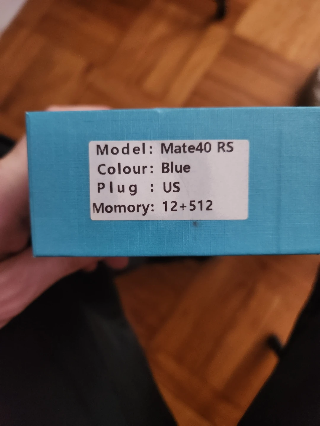 Android Phone Mate40 RS Blue 12+512GB - box only