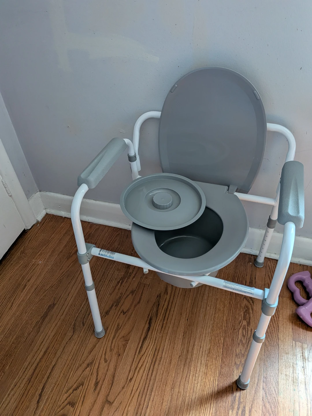 Commode Chair with Arms - photo 2