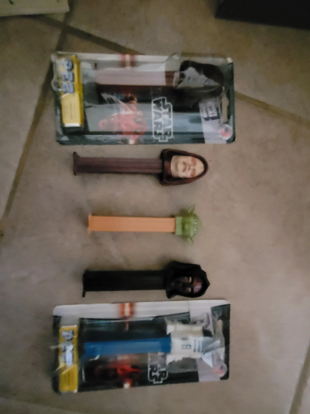 PEZ Star Wars Candy Dispensers