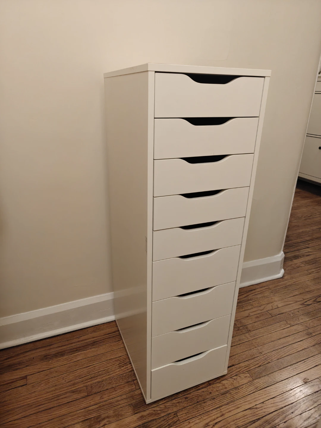 White 9-Drawer IKEA Storage Unit
