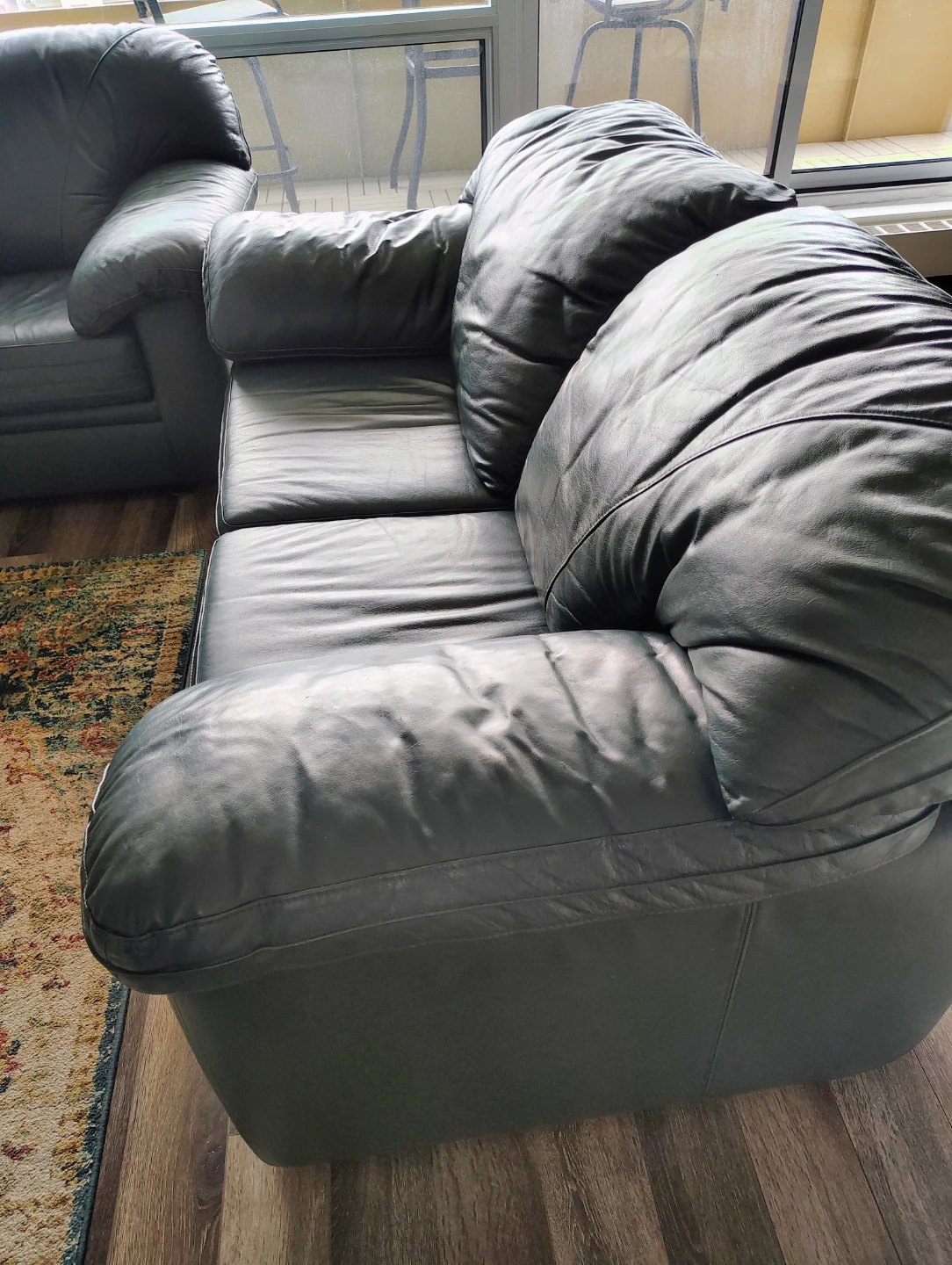 Supple Leather Couch - photo 2