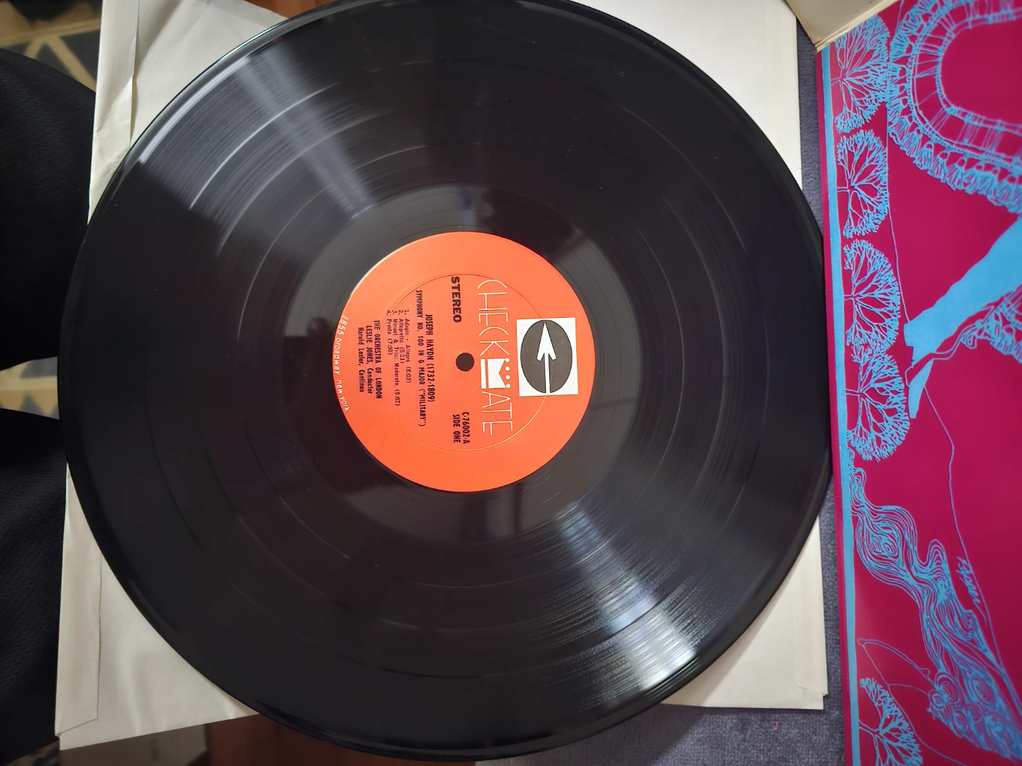 Haydn Symphony No. 100 & 103 "Military" "Drum Roll" Vinyl Record - photo 4