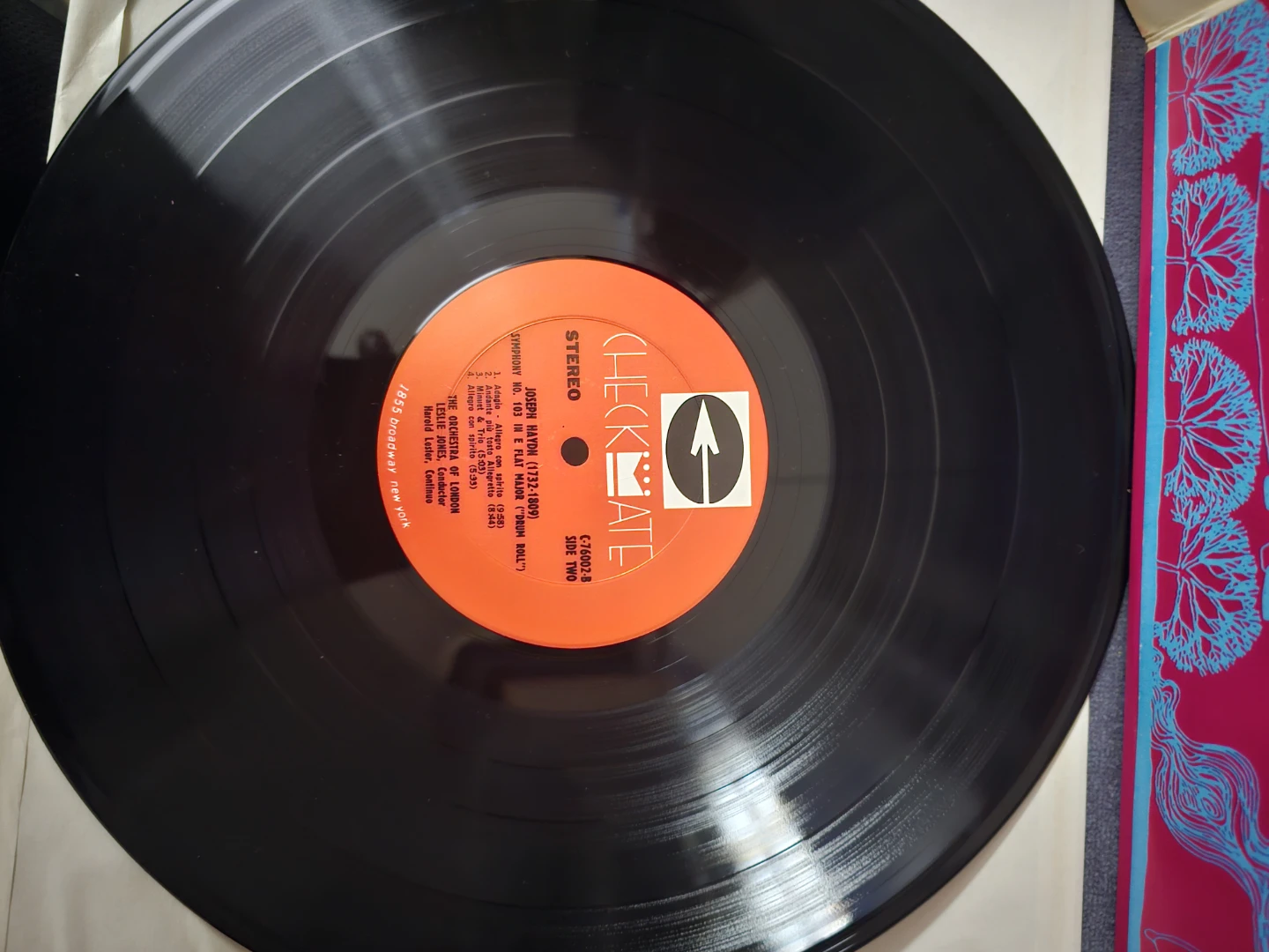 Haydn Symphony No. 100 & 103 "Military" "Drum Roll" Vinyl Record - photo 5