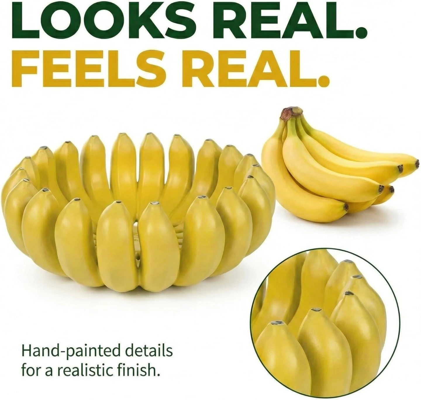 Banana Shaped Fruit Bowl - Yellow - photo 3
