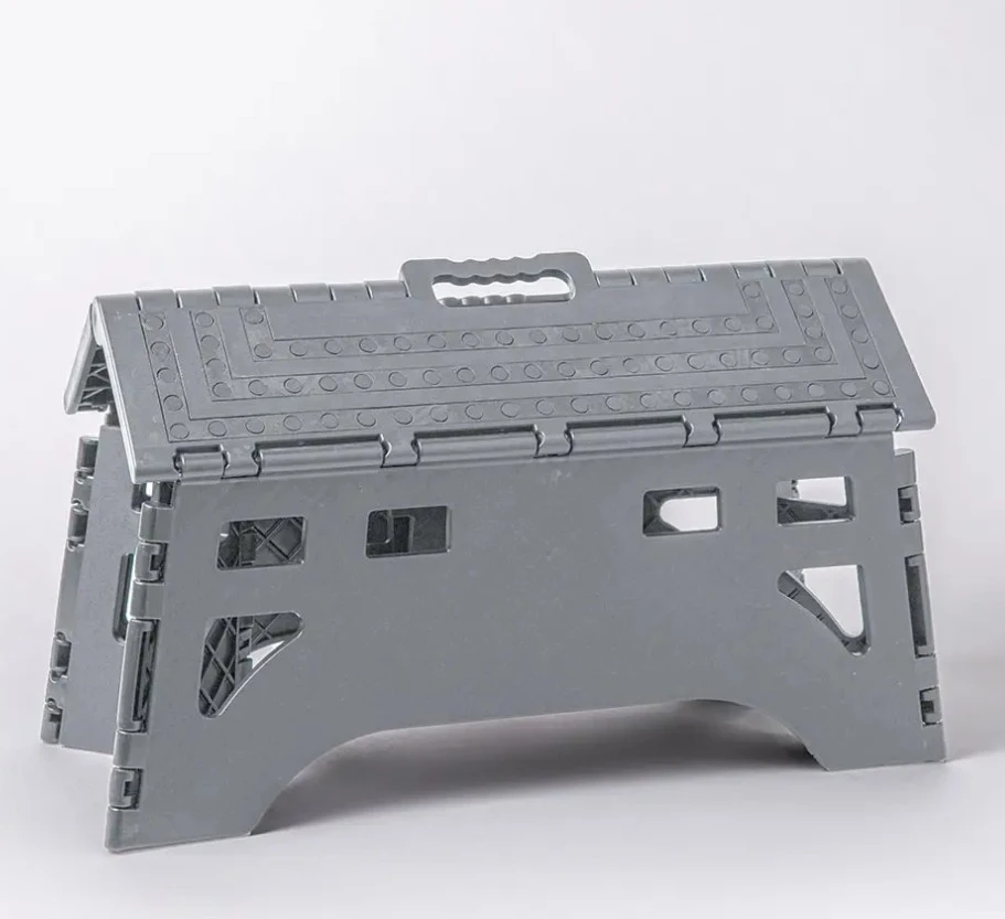 Grey Folding Step Stool - photo 2