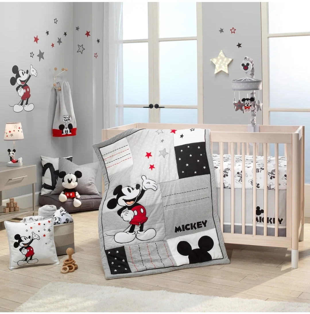 Disney Baby Mickey Mouse 3-Piece Crib Bedding Set