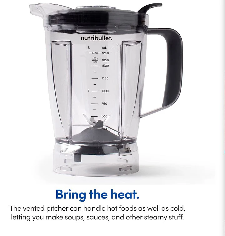 Nutribullet Full-Size Blender Combo, Matte Black - photo 5