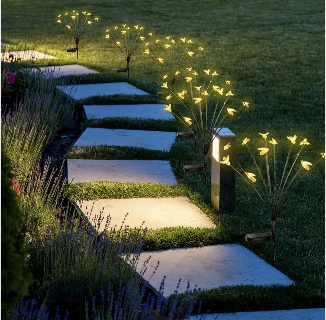 New Solar Powered Bee Garden Stakes Lights - photo 5