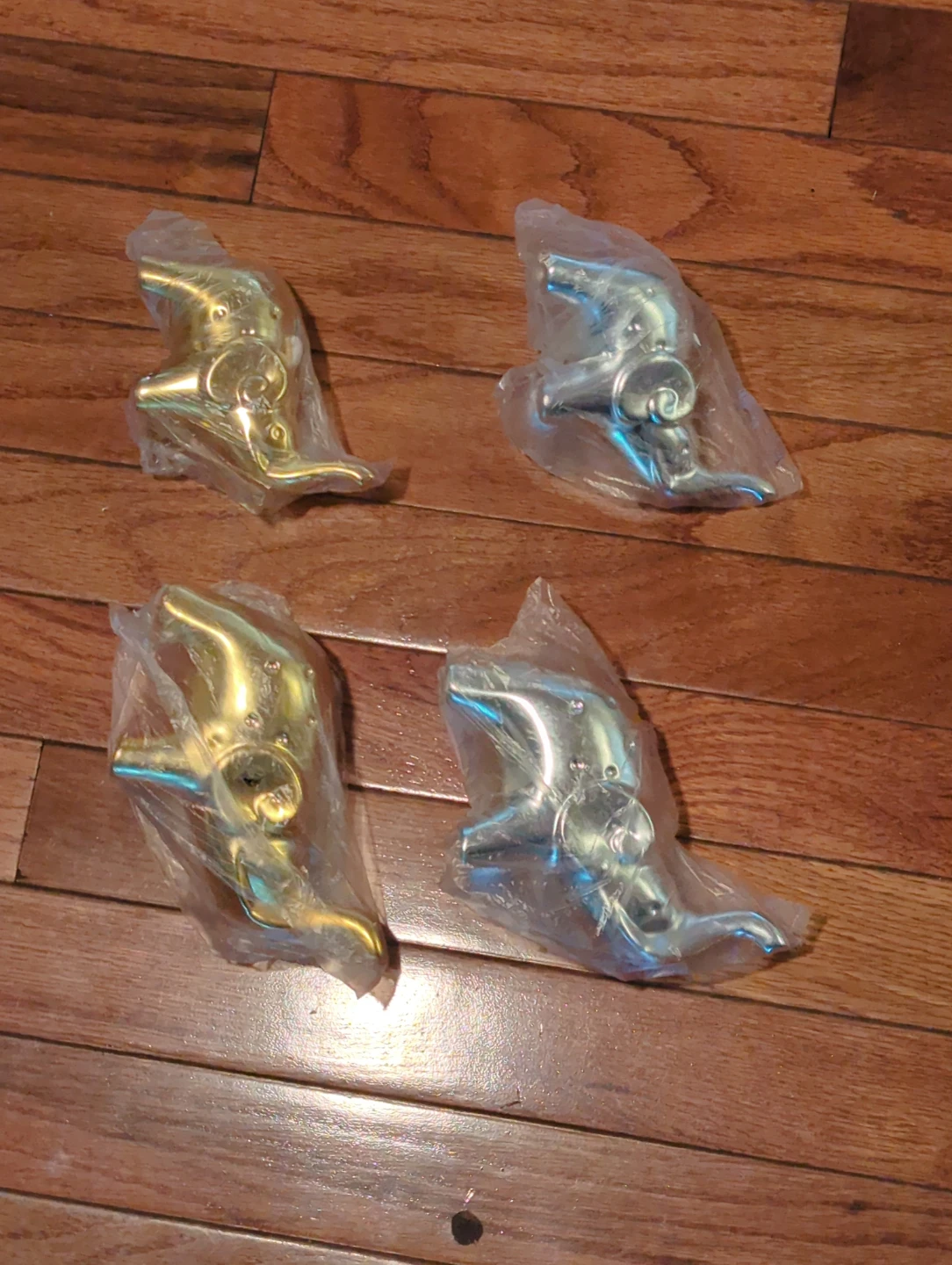 Elephant Set (2 Gold, 2 Silver)