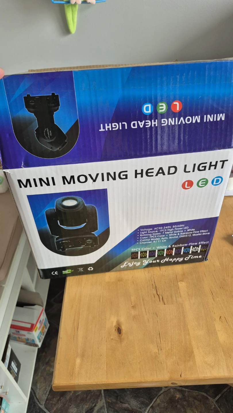 Mini Moving Head Light LED - photo 4
