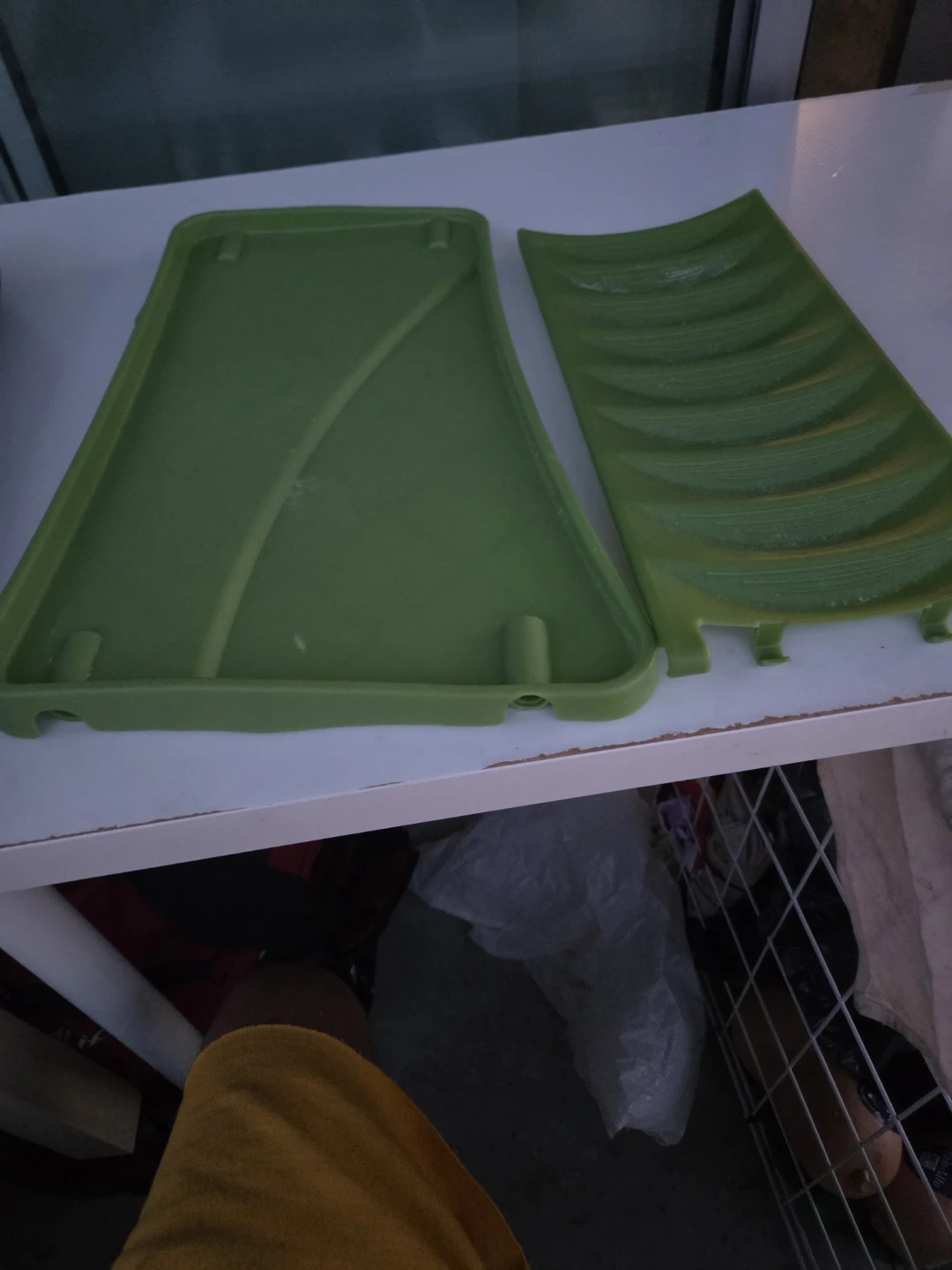 Green Plastic Utensil Rest - photo 5
