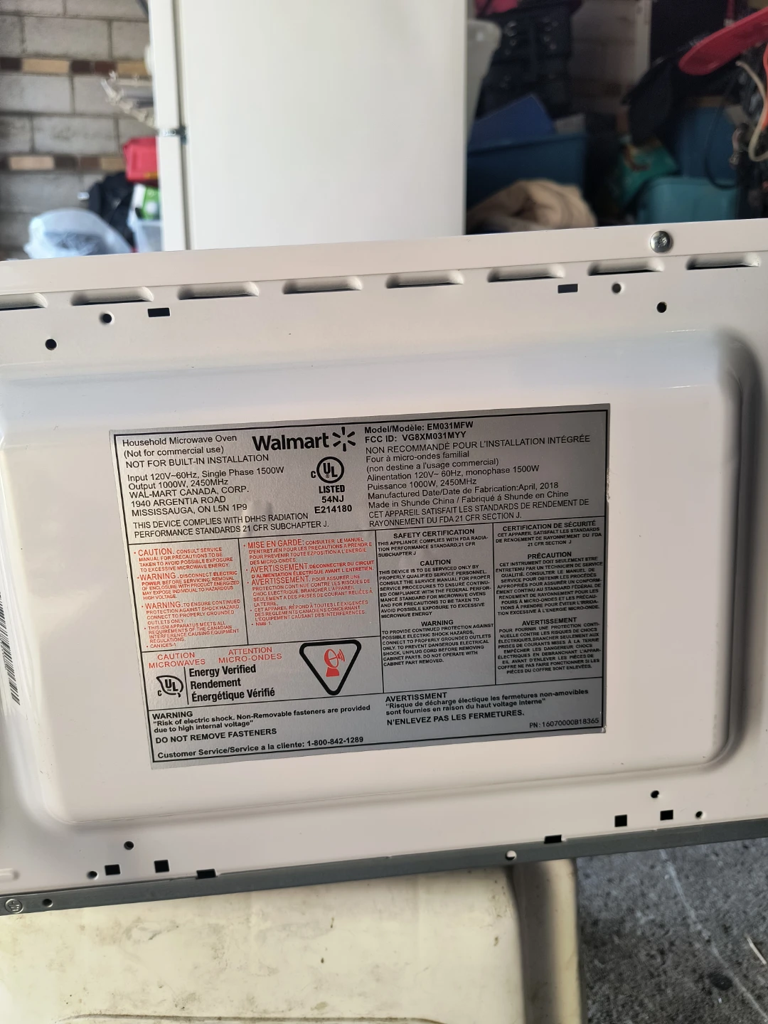 Hamilton Beach Microwave Oven - photo 2