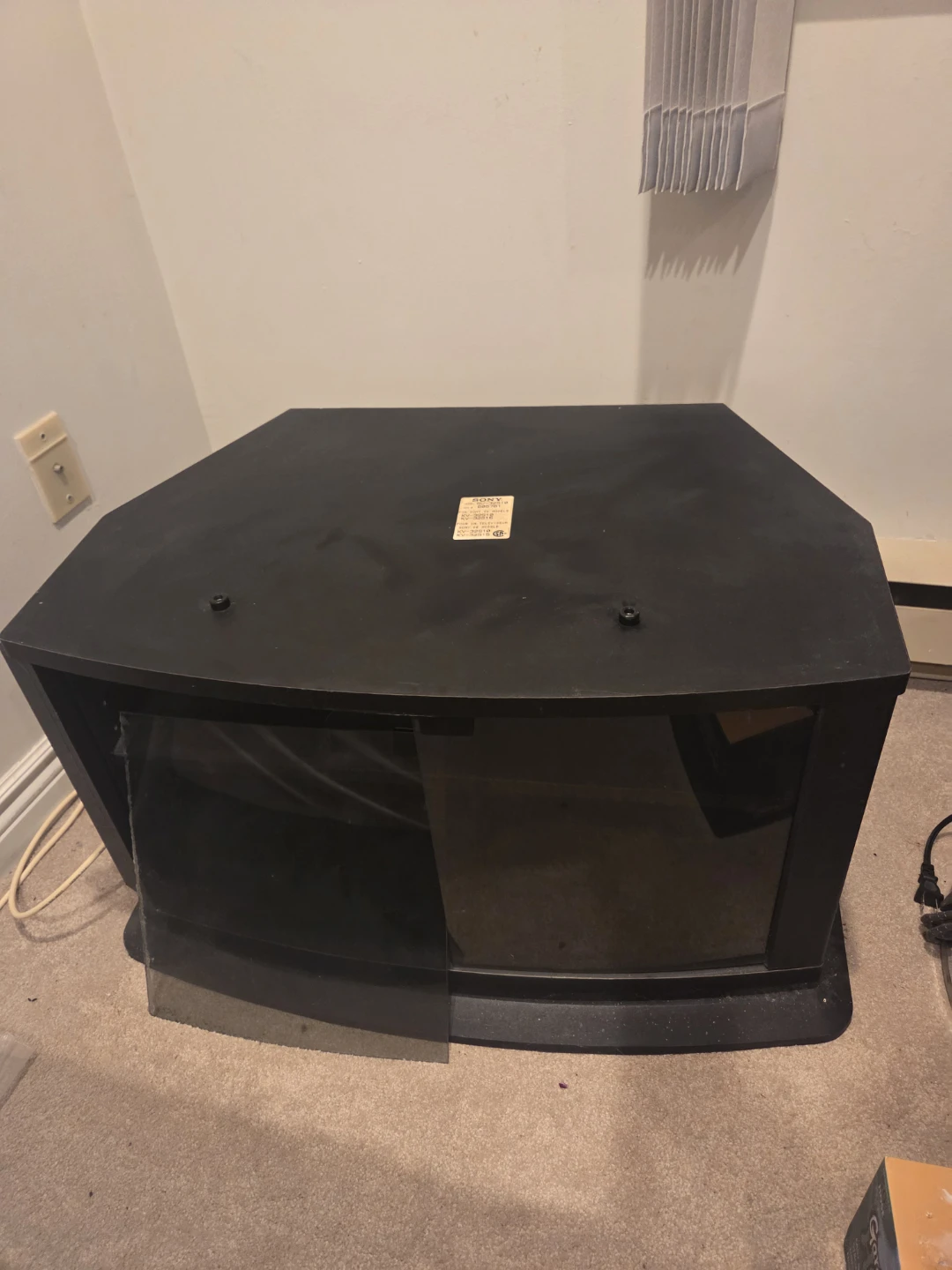 Vintage Sony Heavy Duty CRT TV Stand SU-32S10, Retro Gaming