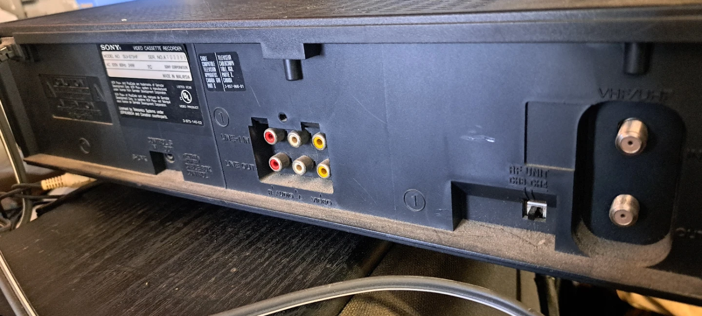 Sony Hi-Fi Stereo VCR v - photo 2