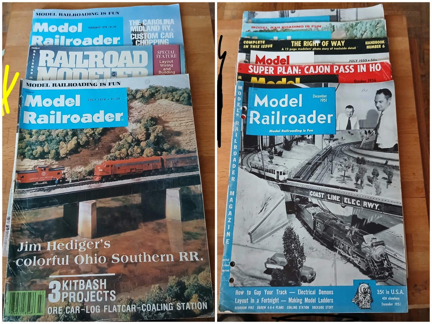 100s of Model Railroader Magazine Collection (Various Issues) - photo 3