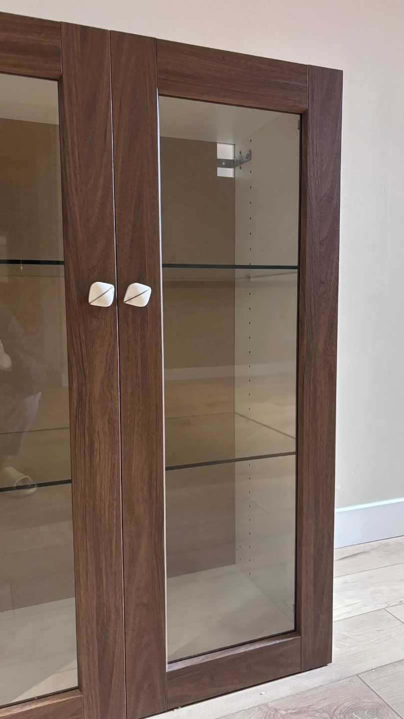 IKEA Wall Cabinet Walnut Frame - photo 4