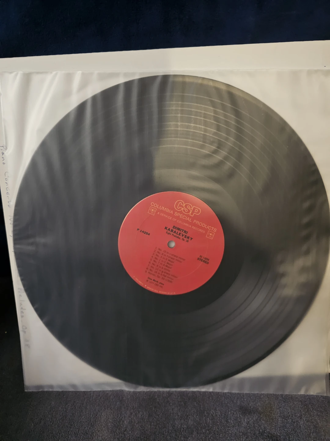 Kabalevsky Piano Concerto No. 2 Op. 23 Vinyl Record - photo 3