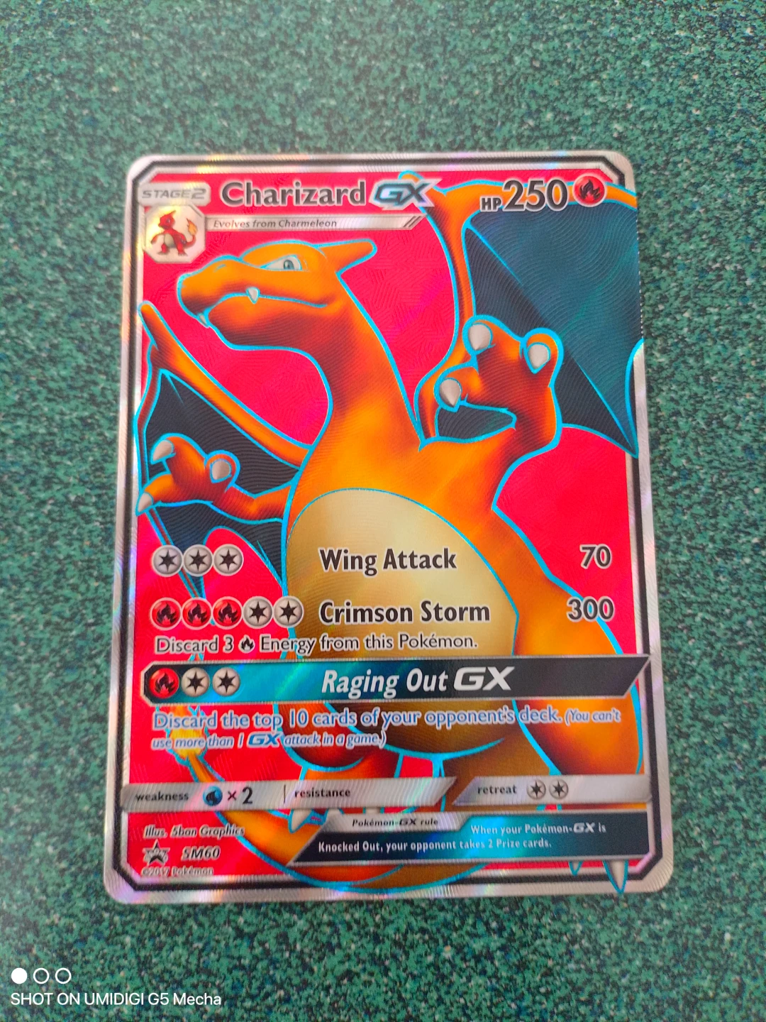 Charizard GX Pokémon Card