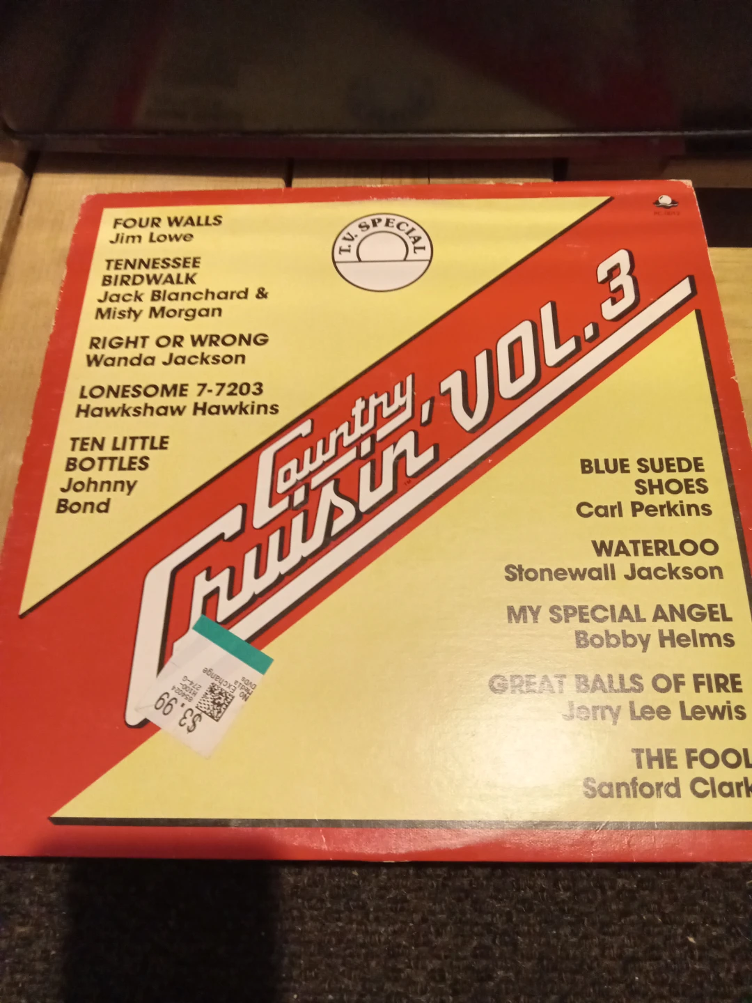 Country Cruisin' Vol. 3 Vinyl Record