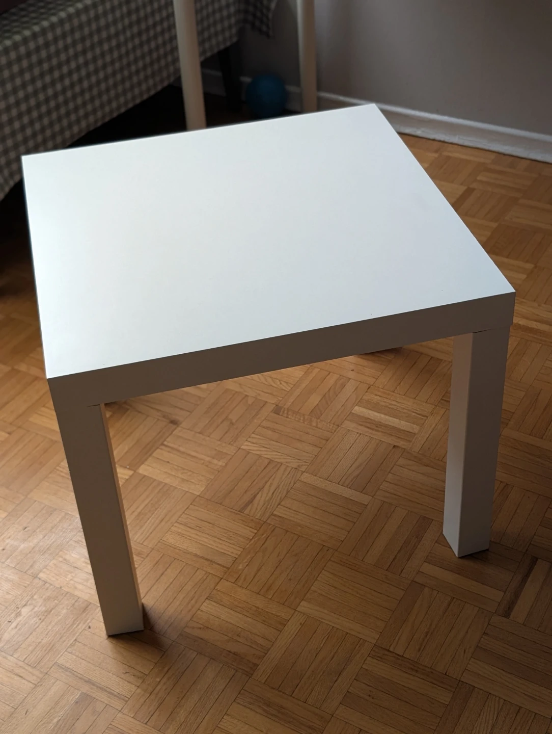 White square coffee table