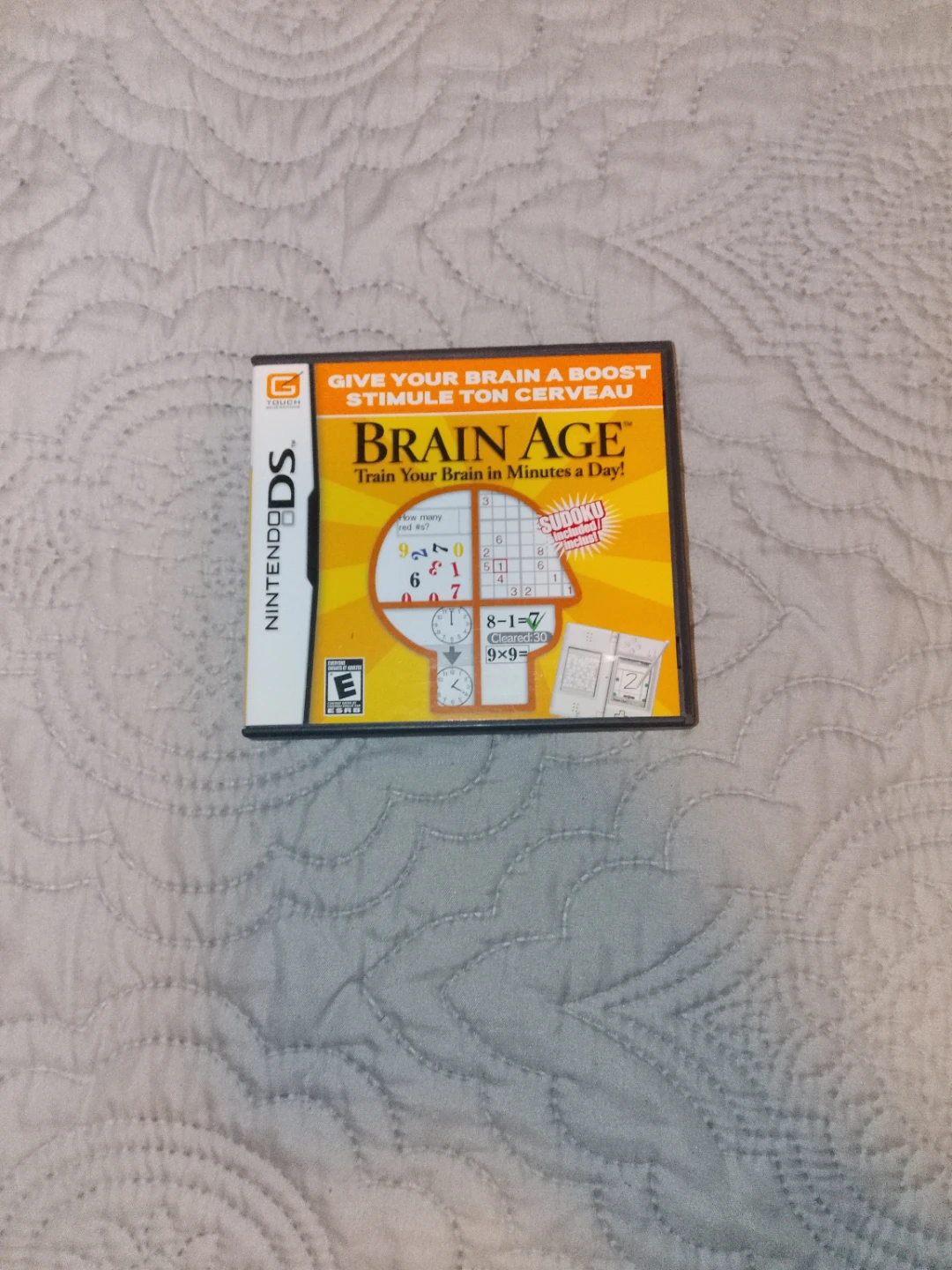 Nintendo DS Brain Age: Train Your Brain in Minutes a Day! Game