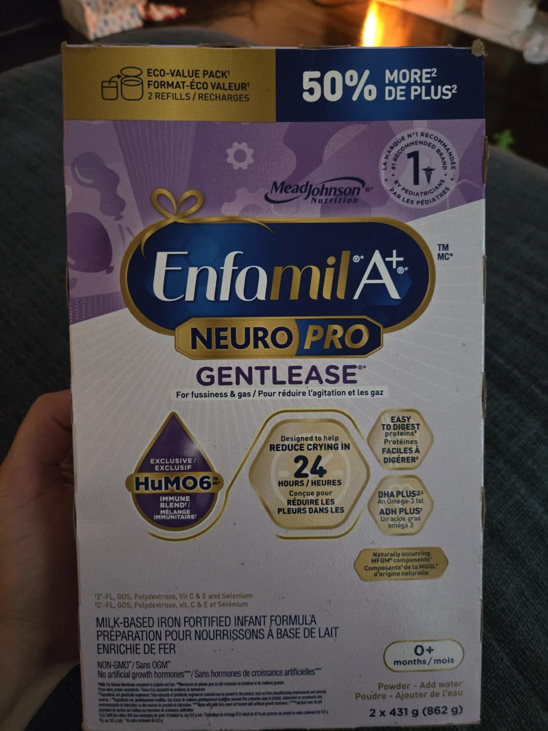 Enfamil A+ Neuro Pro Gentlease Infant Formula — Almost New