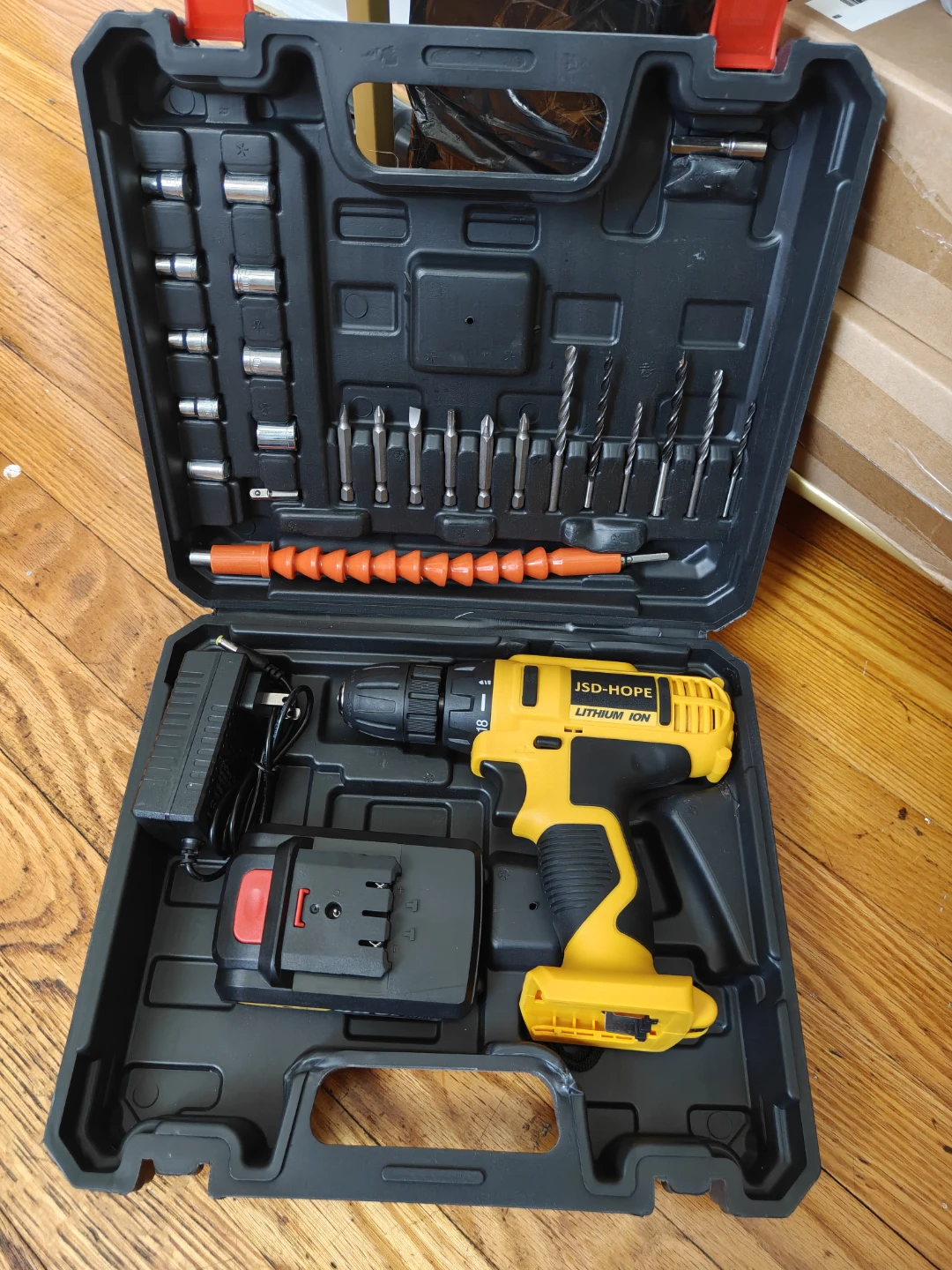 Cordless Drill with Battery and Charger - photo 3