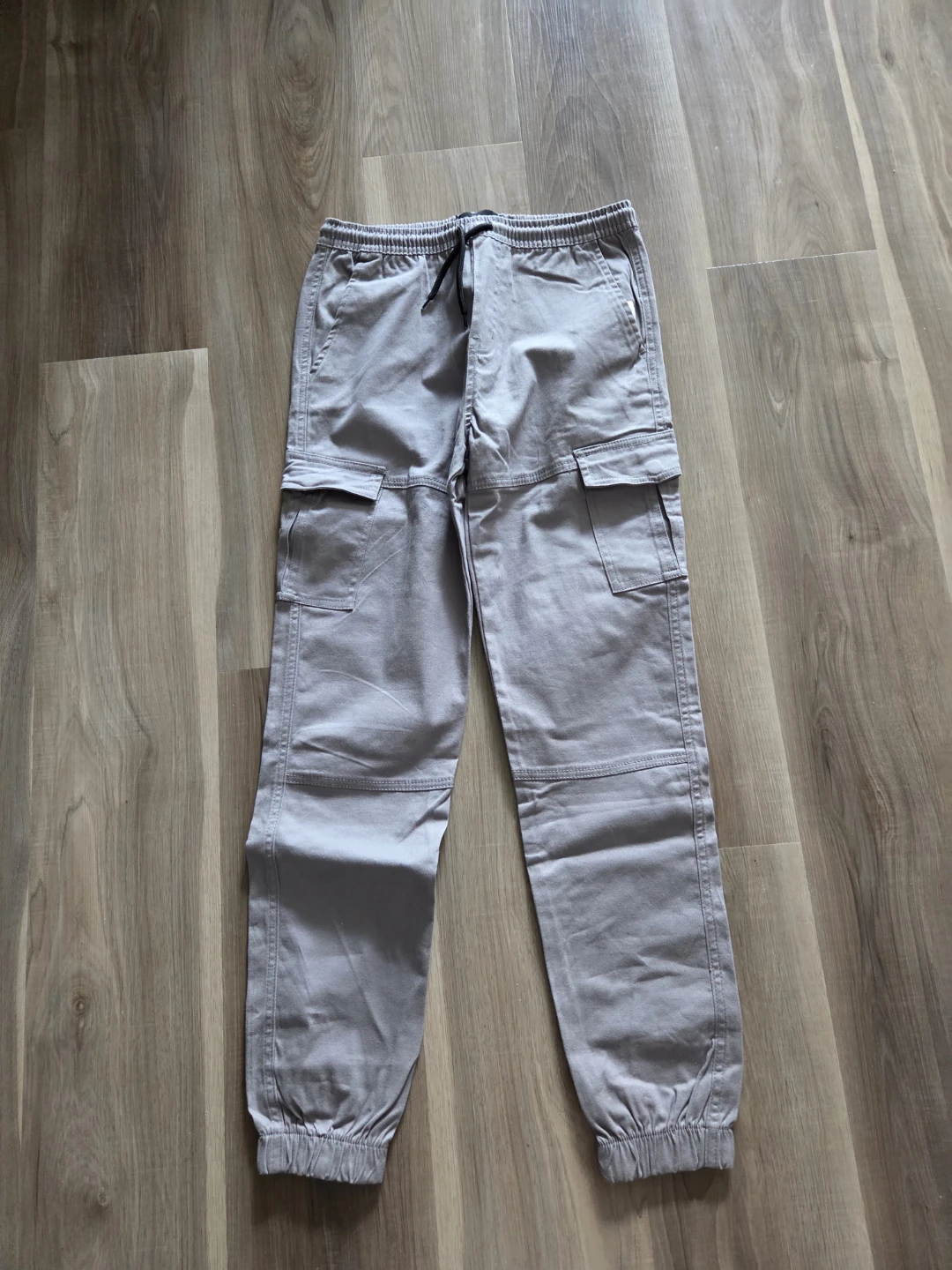 Grey Cargo Pants
