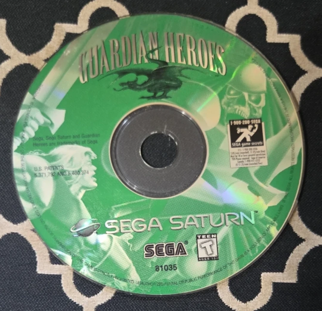 Guardian Heroes Sega Saturn Game Disc - photo 5