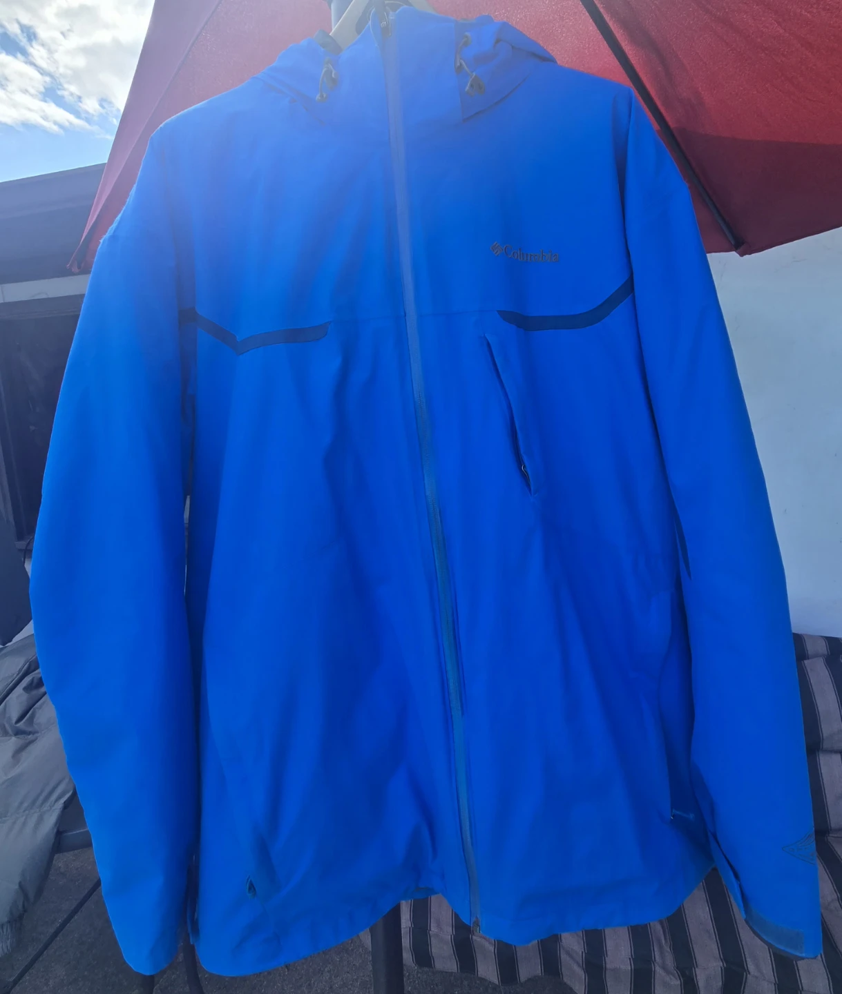 Men's Columbia hooded 3-in-1 ski and winter coat.XXL, 2XL.EUC.