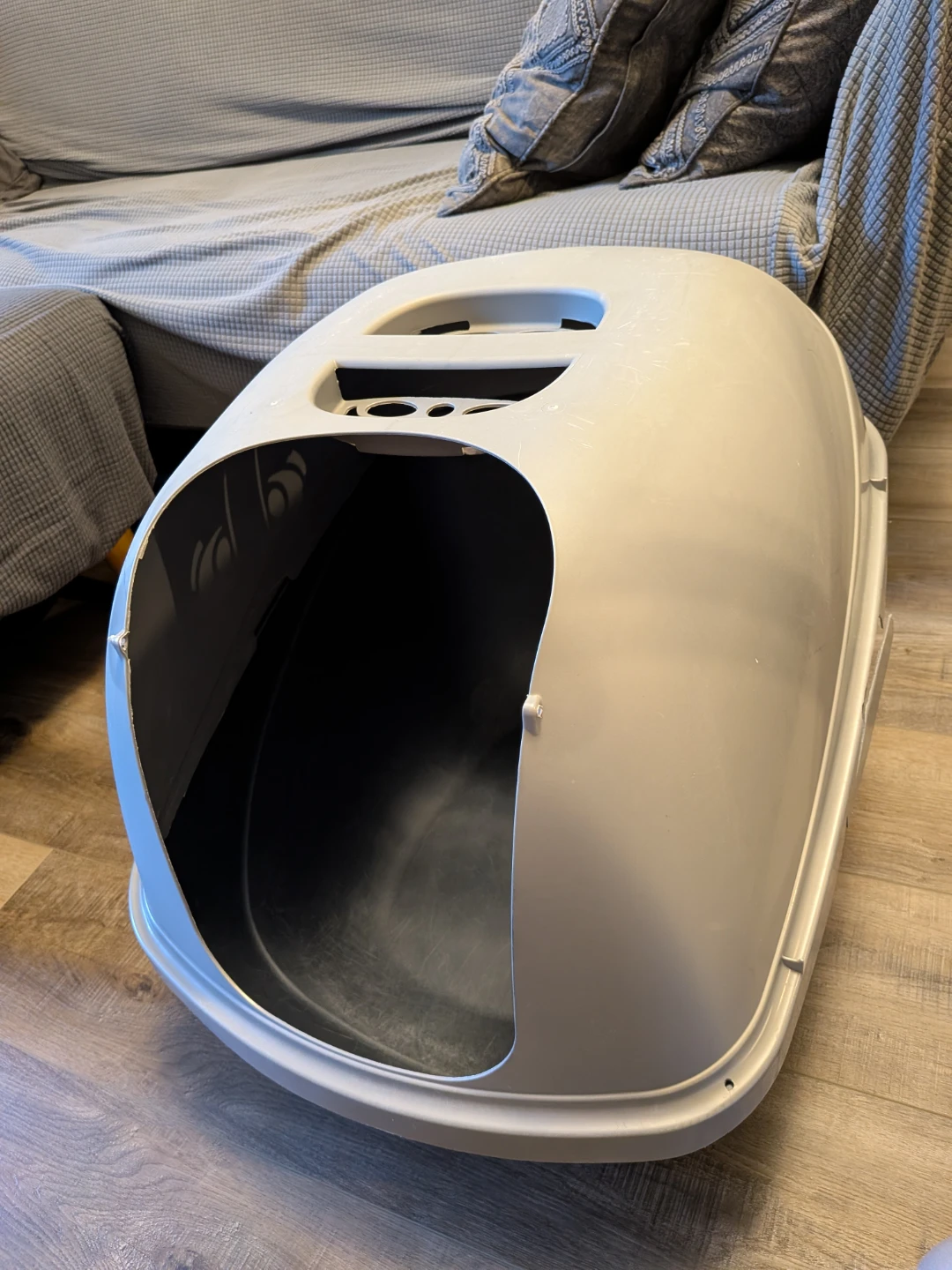 Large Hooded Cat Litter Box