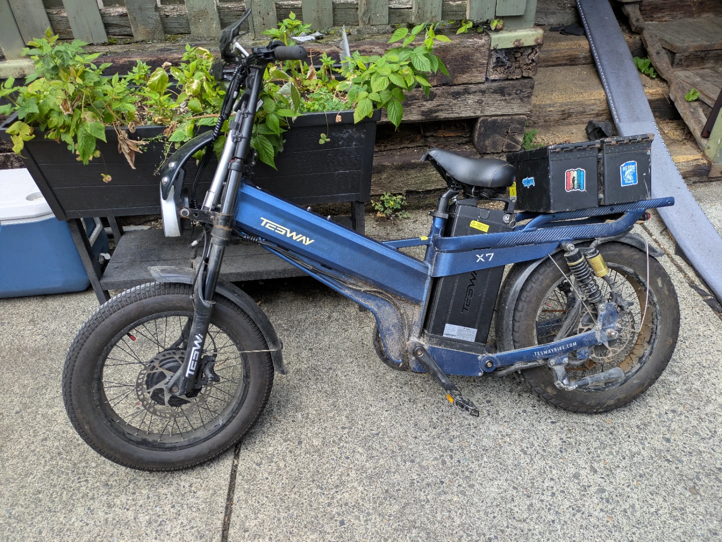 TESWAY X7 AWD Dual Motor Electric Bike - photo 2