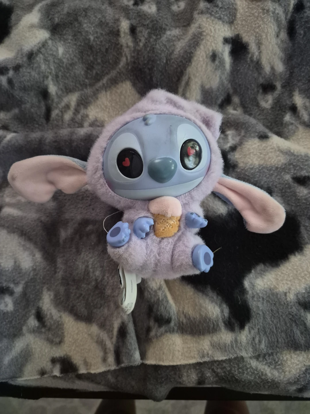 Disney Stitch Plush Toy with Ice Cream