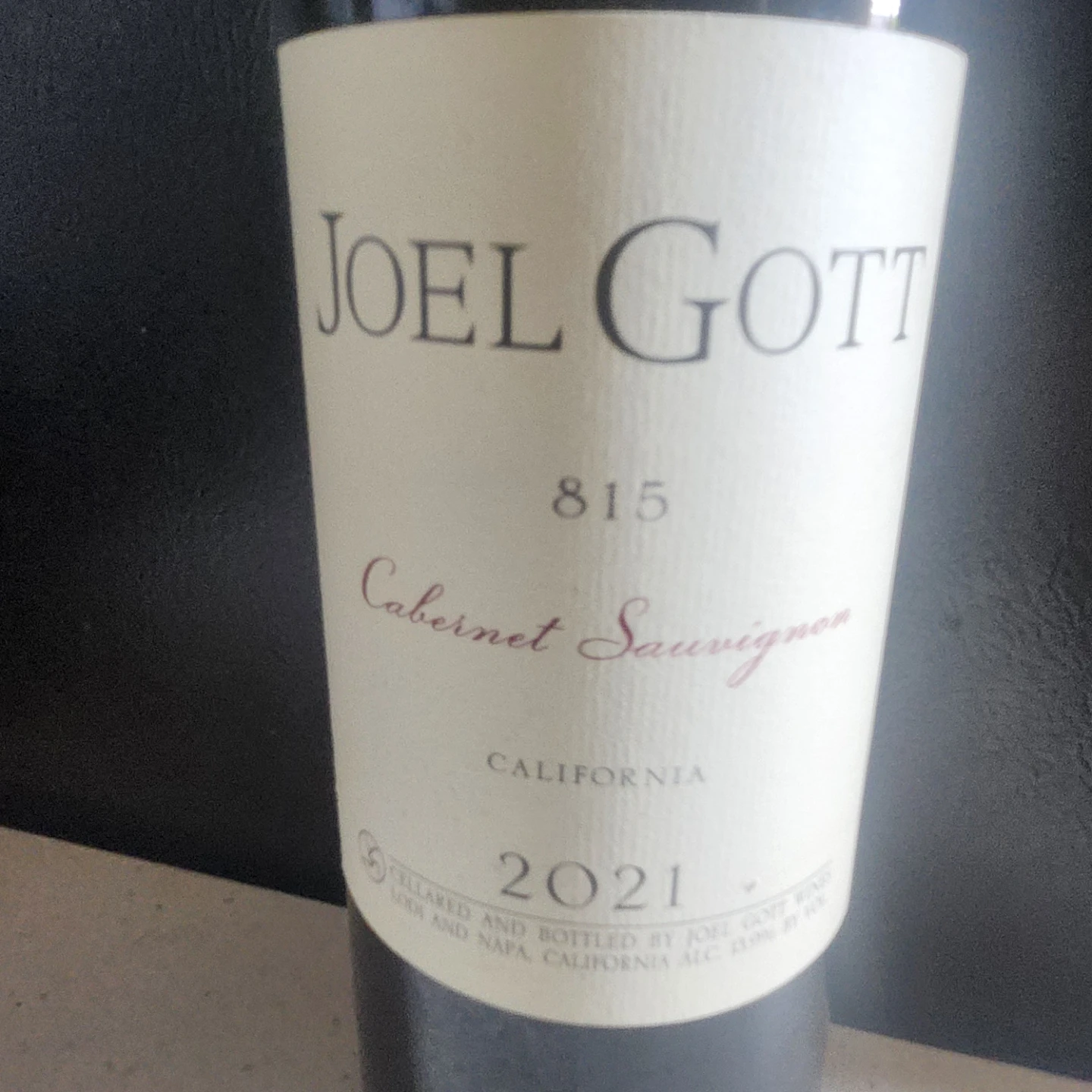 Joel Gott Wine