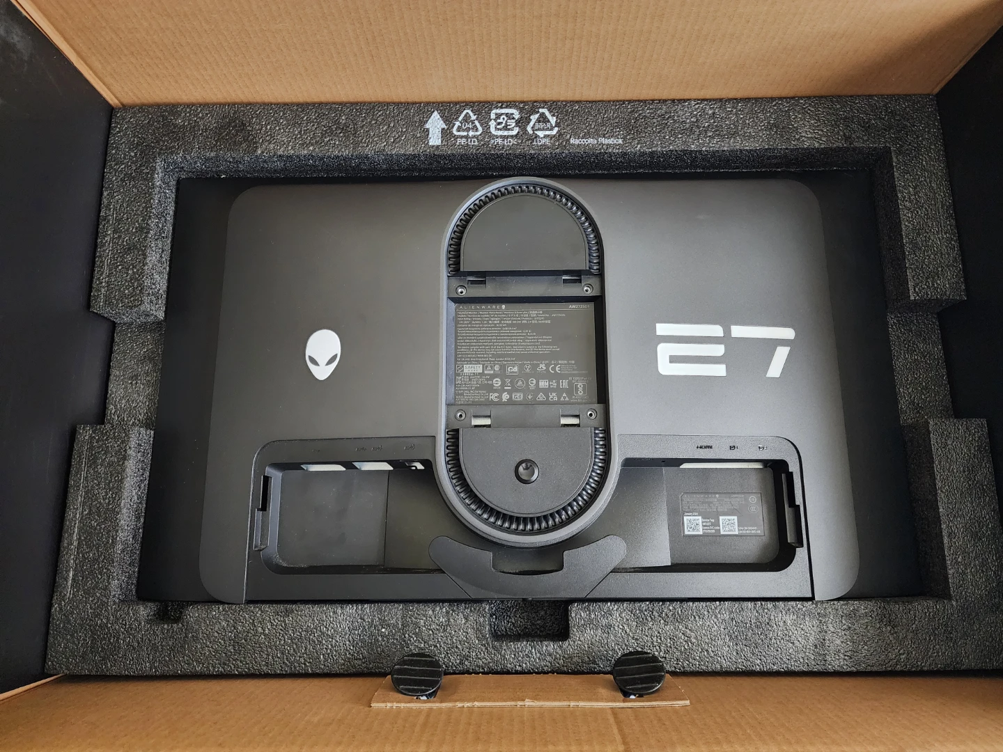 360hz OLED 1440p Alienware Monitor for Parts or Repair - photo 4