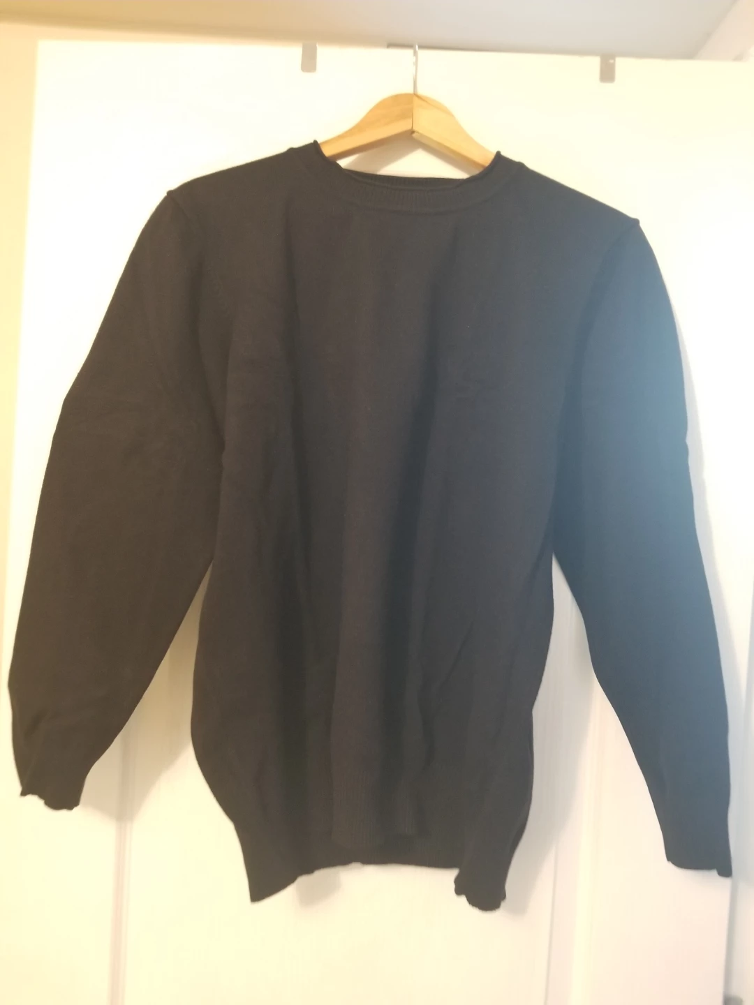 Black Crew Neck Sweater - photo 2