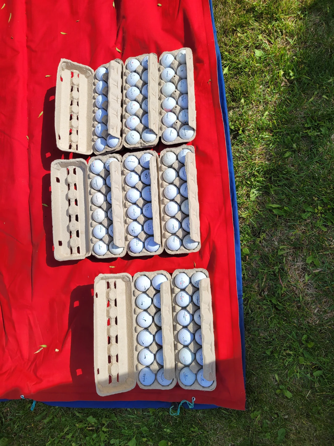 8 dozen golf balls in good condition