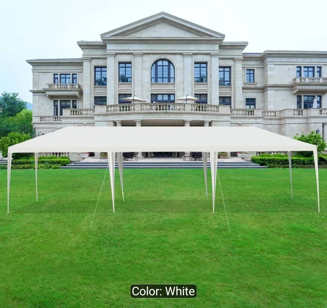 White Canopy Tent - 30ft x 10ft - photo 2