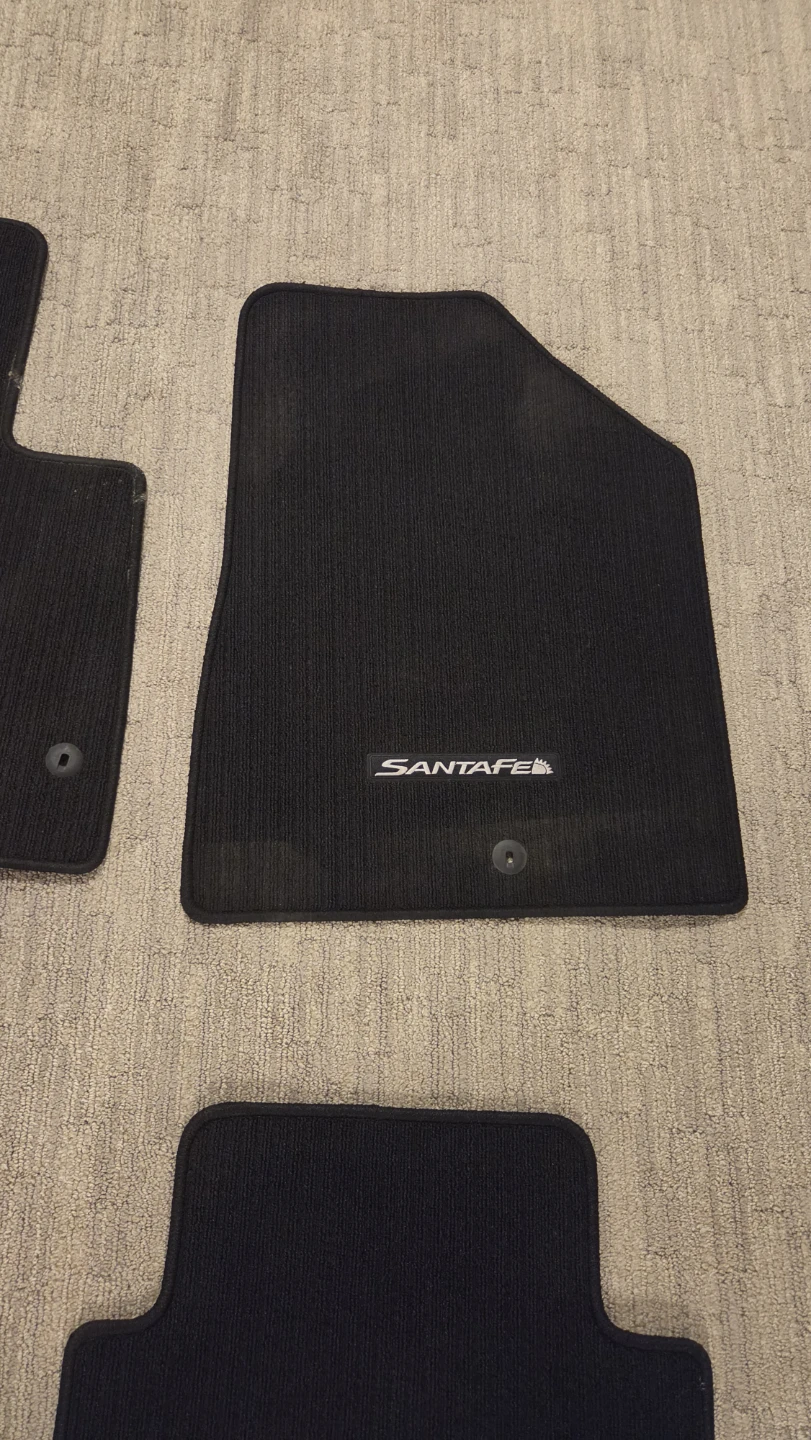 Brand-New Genuine Santa Fe Sport Carpet Floor Mats — 2013–2018 - photo 2