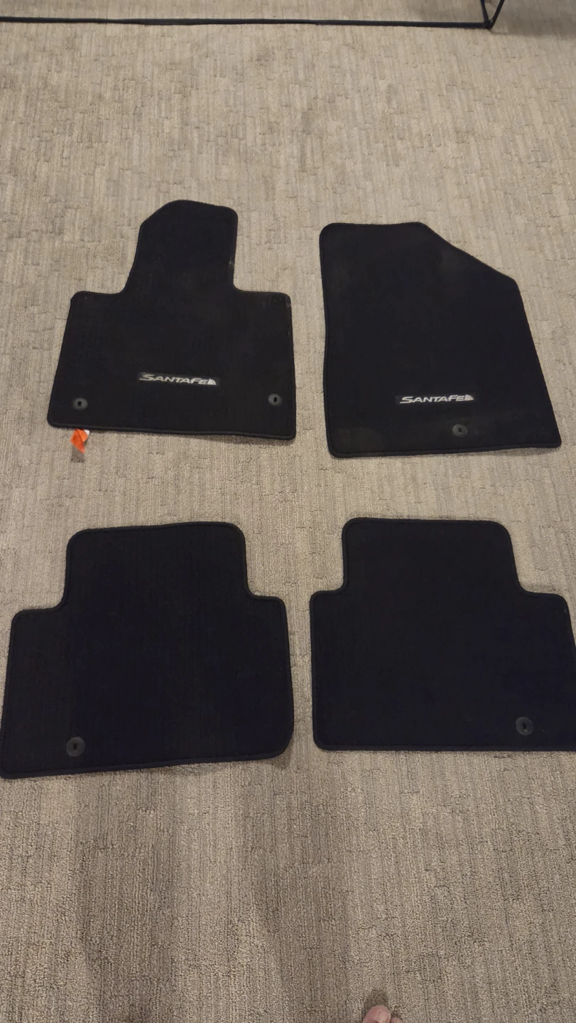 Brand-New Genuine Santa Fe Sport Carpet Floor Mats — 2013–2018 - photo 3