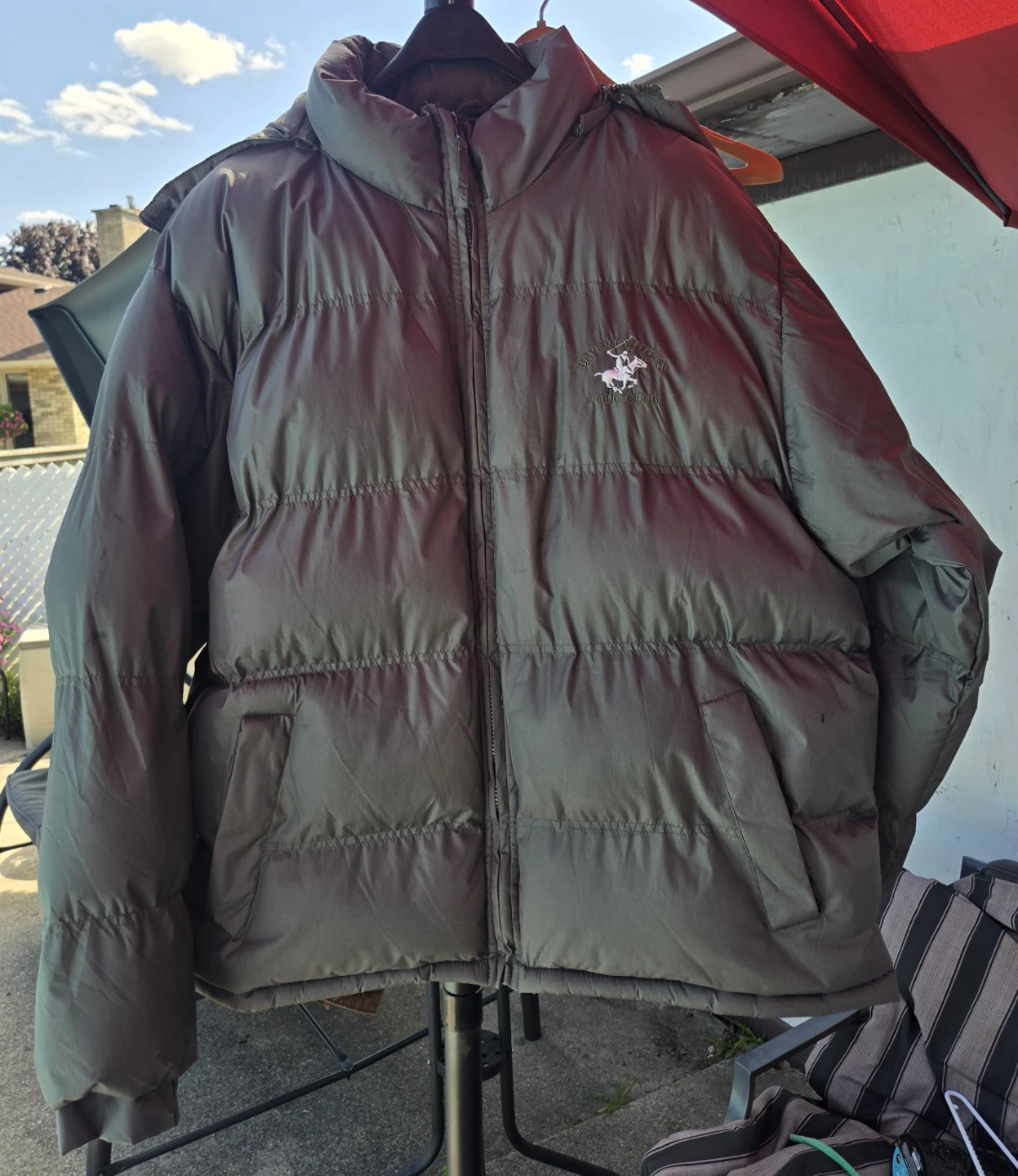 Men's Beverly Hills Polo Club Puffer Jacket.  XXL, 2XL. EUC.