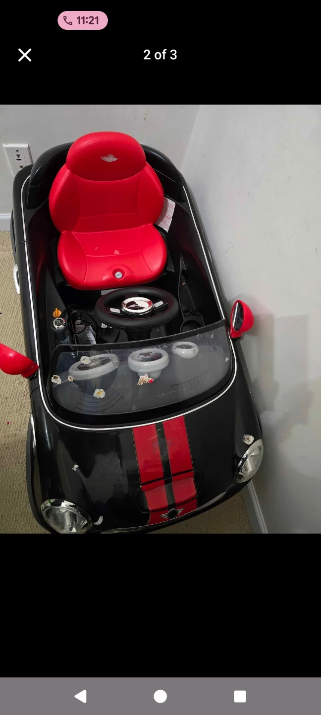 Kids Ride-On Mini Cooper Car - photo 2