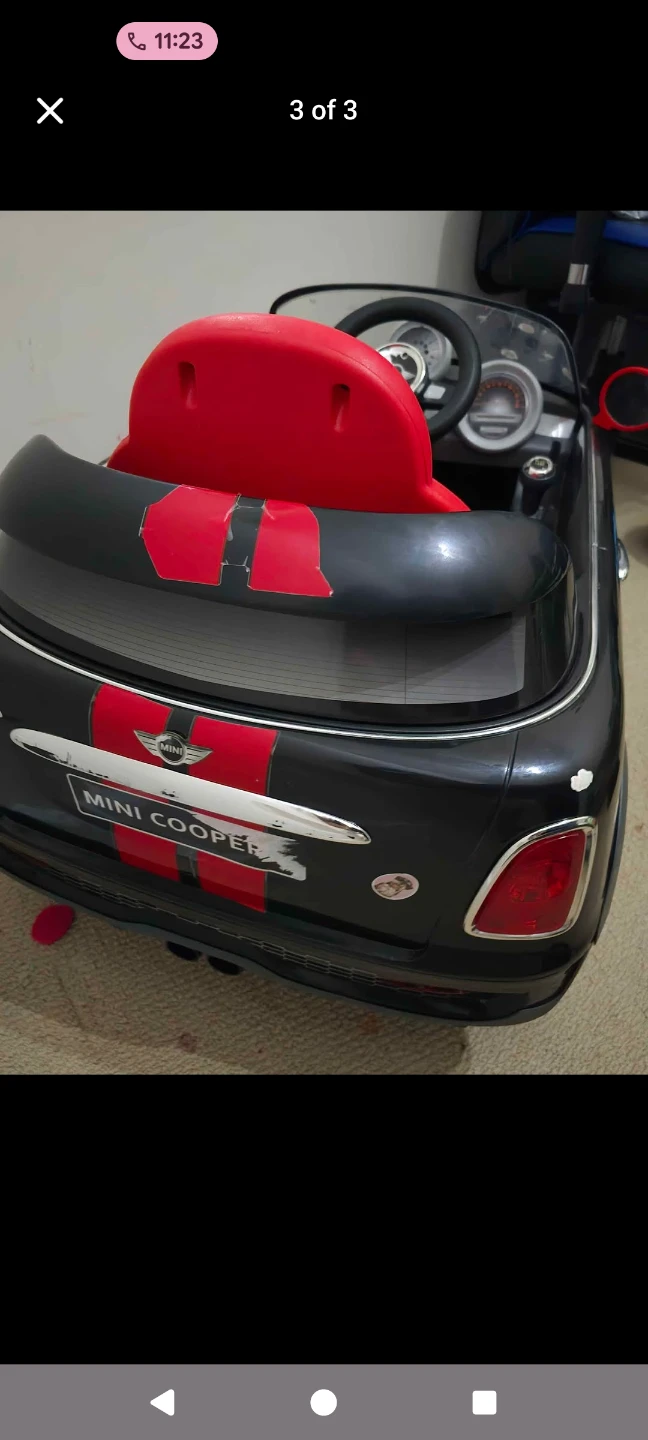 Kids Ride-On Mini Cooper Car - photo 3