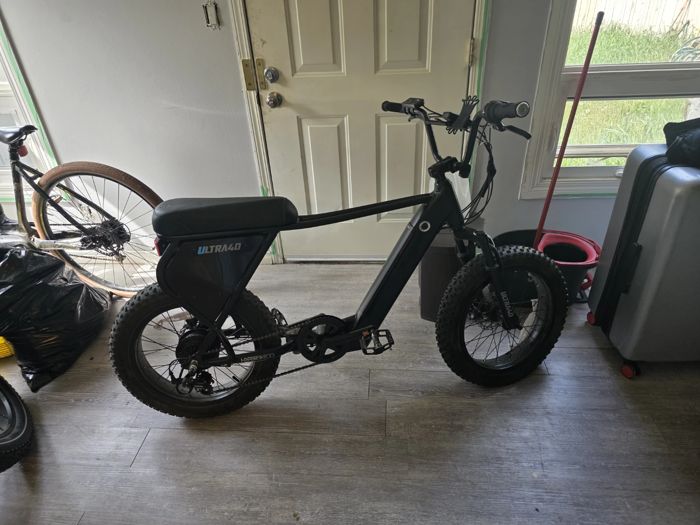Black Electric Fat Tire Bike - photo 2