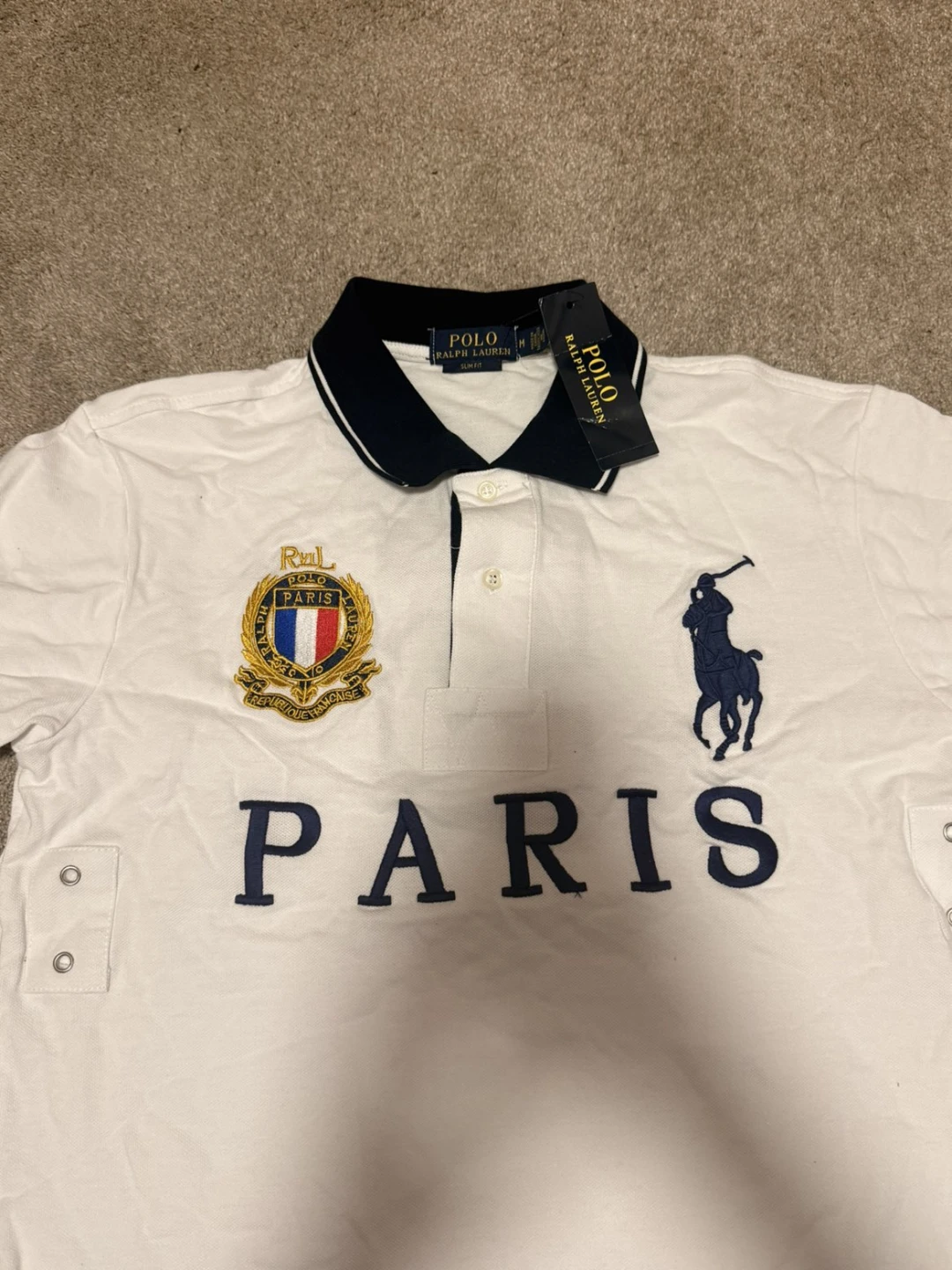 Polo Ralph Lauren Slim Fit Men's Polo Shirt Size M - photo 3